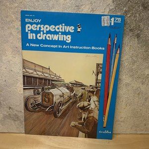 Vintage Craftint Enjoy Perspective in Drawing A New Concept in Art Instruction